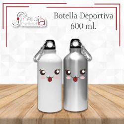 Impresión en Botella Deportiva 600ml