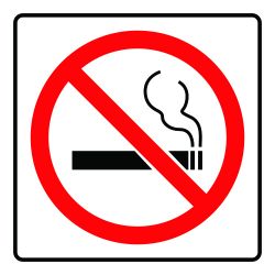 prohibido fumar